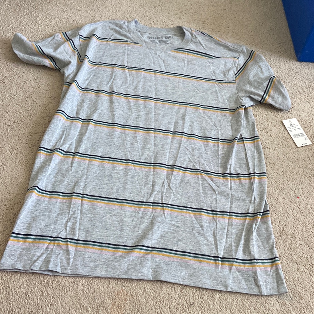 Striped Gray Tee